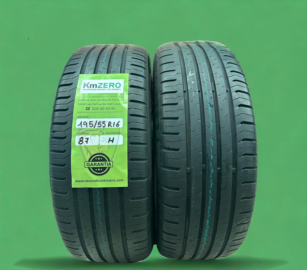 195/55R16 87H / 87V Ocasión, primeras marcas