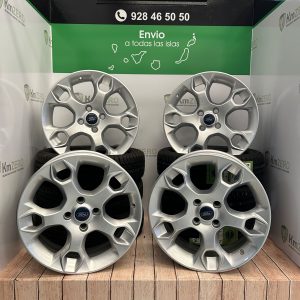 8A6J-DA Juego Llantas Ford Fiesta 17″ 7JX17 ET 47,5 4X108 ⌀Buje 63,4