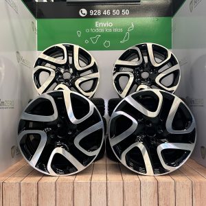 403008967R Juego Llantas Renault Captur 17" 6,5J X17 ET40 4X100 ⌀Buje 60,1