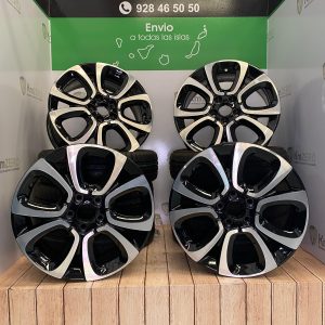 9816966377 Juego Llantas Citroën Berlingo /C4 17" 7JX17 ET50 5X108 ⌀Buje 65,1