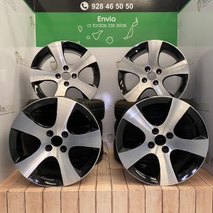 9673738677 Juego Llantas PEUGEOT 3008 17" 7,5JX17 ET29 4X108 ⌀Buje 65,1