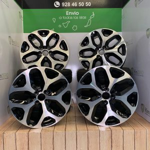 403006096R Juego Llantas Renault Captur 17" 6,5JX17 ET40 4X100 ⌀Buje 60,1