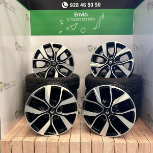 403001780R Juego Llantas Renault Kangoo 2 15" 6JX15 ET44 5X108 ⌀Buje 60,1