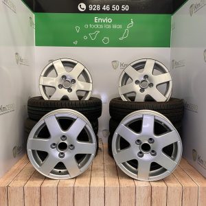 6X0601025 Juego Llantas VW Polo 6N2 14" 6JX14 ET43 4X100 ⌀Buje 57,1