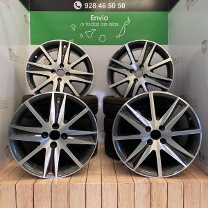 8200313584 Juego LLantas Renault Megane/ Scenic 17" 6,5JX17 ET49 4X100 ⌀Buje 60,1