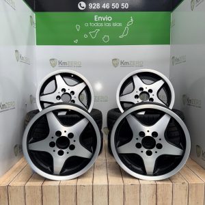 KBA44874 Juego Llantas Mercedes-Benz 15" 7JX15 ET35 5X112 ⌀Buje 66,6