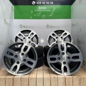 Llantas Nissan Almera 15" 6jx15 ET45 4x114.3 ⌀Buje 66.1