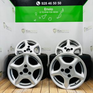 Juego llantas 13" 5.5JX13 ET16 3x98 ⌀Buje 55.1