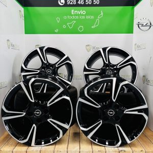 Juego llantas Opel Corsa 17" 7JX17 ET38 4x100 ⌀Buje 65.1