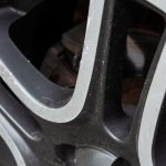 Llanta de aluminio con raspón